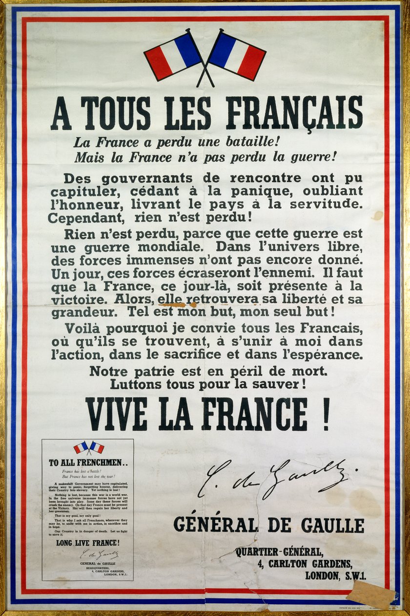 Plakat z wezwaniem z 18 czerwca autorstwa Anonymous Anonymous