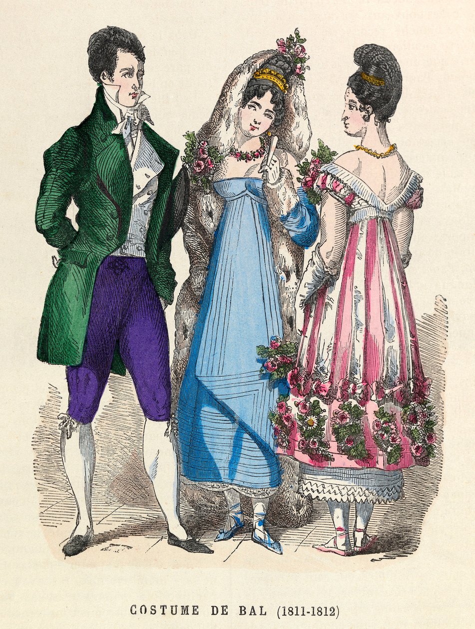 Stroje studniówkowe w latach 1811 - 1812 - kolekcja prywatna autorstwa Anonymous Anonymous