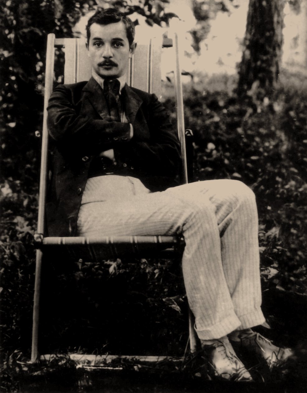 Sacha Tchorny - Portret poety Saszy Chorny (1880-1932), Anonim . Fotografia autorstwa Anonymous Anonymous