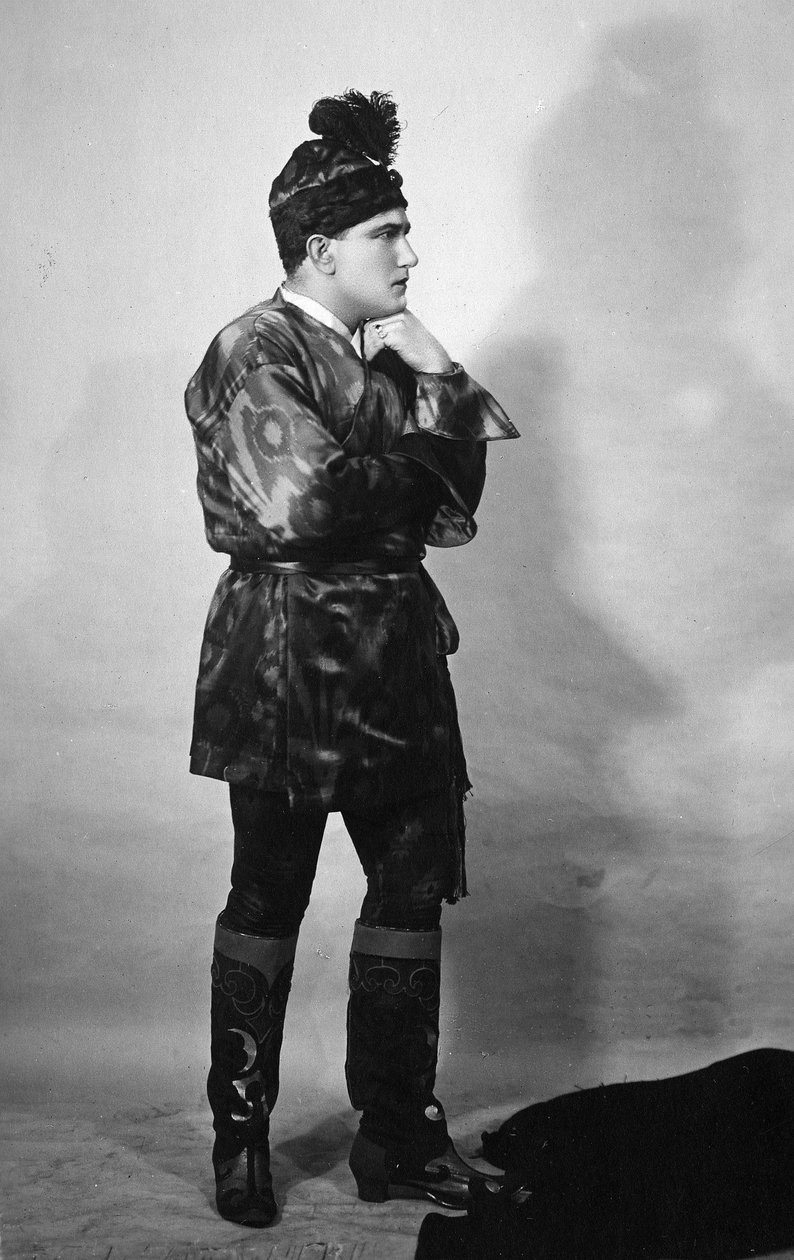 Tenor Miguel Fleta na premierze „Turandot” Giacomo Pucciniego w Teatro alla Scala w Mediolanie, 25 kwietnia autorstwa Anonymous Anonymous