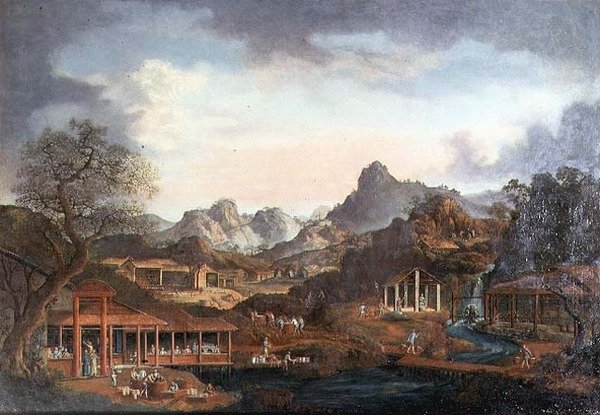 Historia porcelany, ok. 1795 autorstwa Anonymous Anonymous