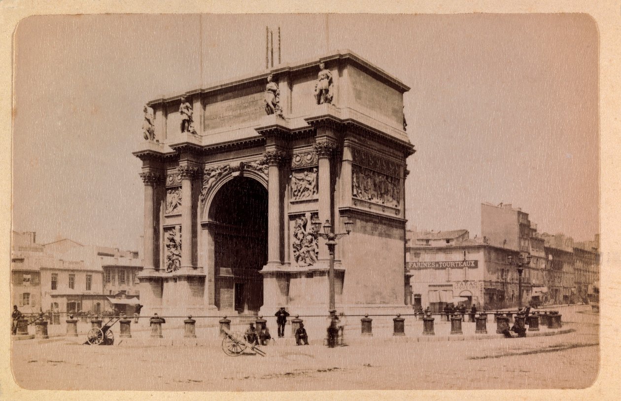 Łuk Triumfalny, kolekcja prywatna, 1885-1890: Łuk Triumfalny, kolekcja prywatna autorstwa Anonymous Anonymous