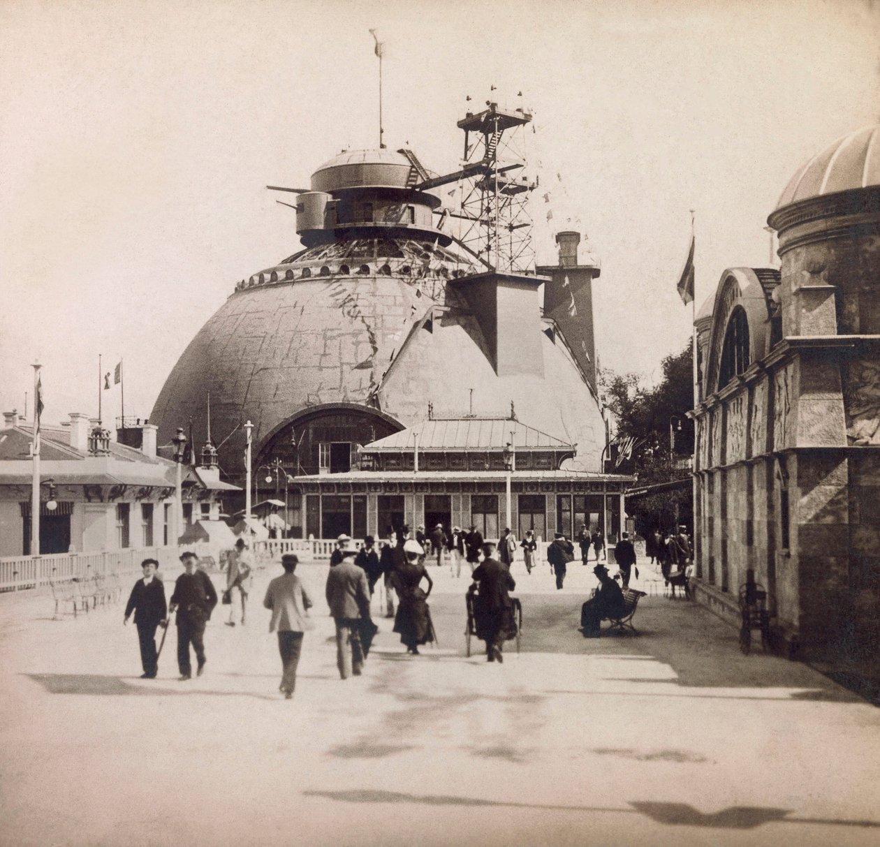 Ekspozycja Powszechna 1900 - Exposition Universelle de 1900 w Paryżu: Le Pavillon du Creusot - kolekcja prywatna autorstwa Anonymous Anonymous