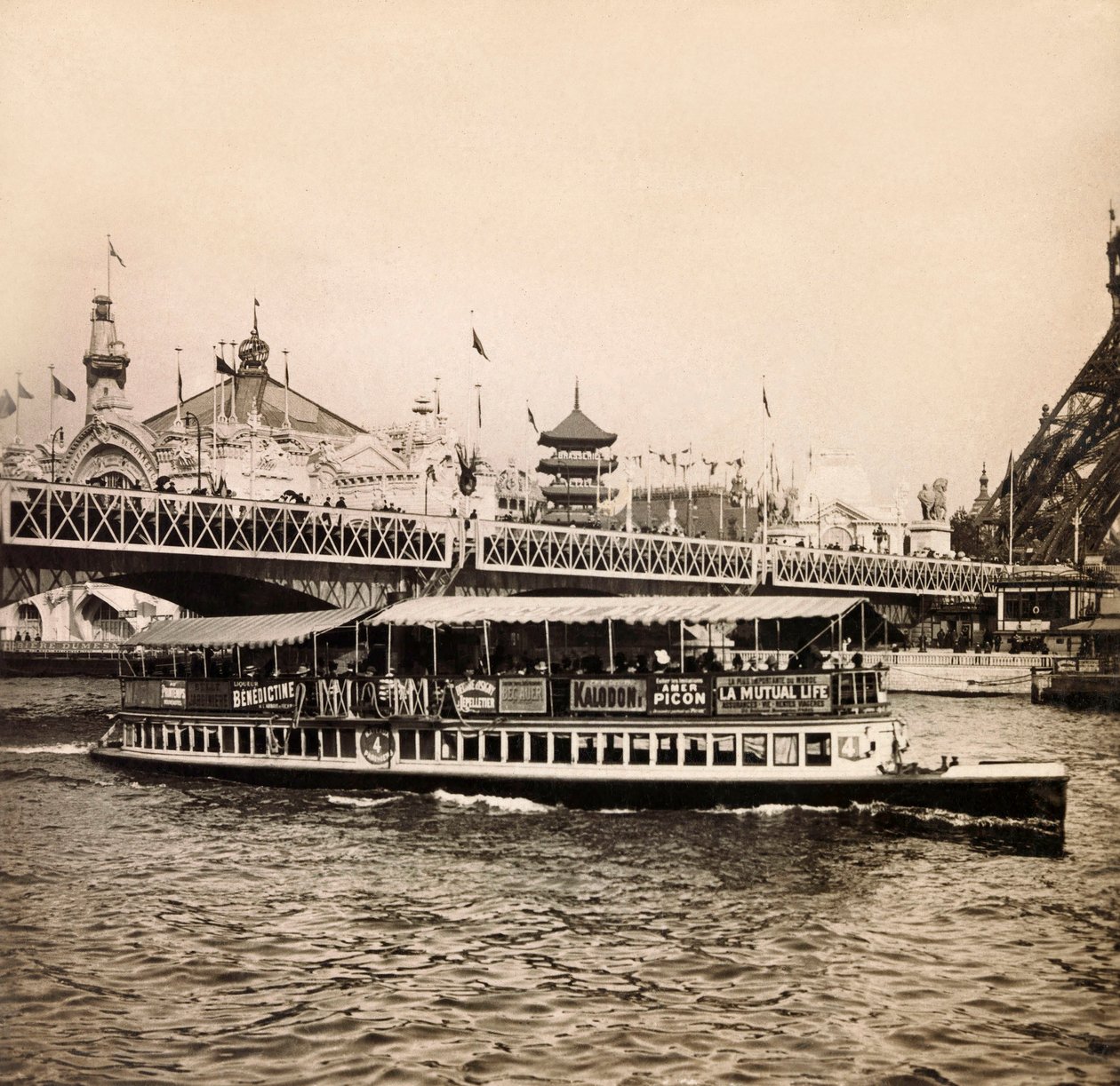Ekspozycja Powszechna 1900 - Exposition Universelle de 1900 w Paryżu: Le pont d