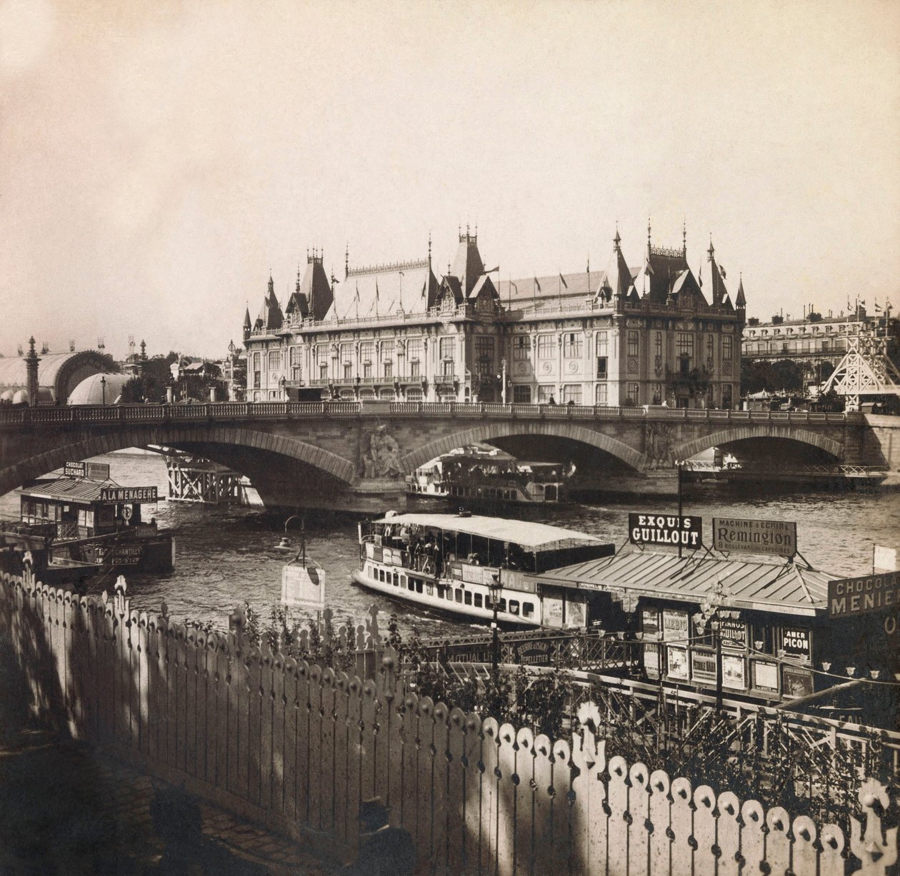 Ekspozycja Powszechna 1900 - Exposition Universelle de 1900 w Paryżu: Pawilon miasta Paryża - kolekcja prywatna autorstwa Anonymous Anonymous