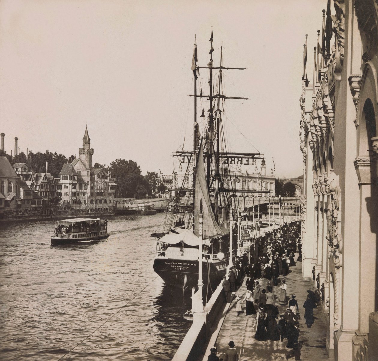 Wystawa Powszechna 1900 - Wystawa Powszechna 1900 w Paryżu: Stary Paryż - kolekcja prywatna autorstwa Anonymous Anonymous