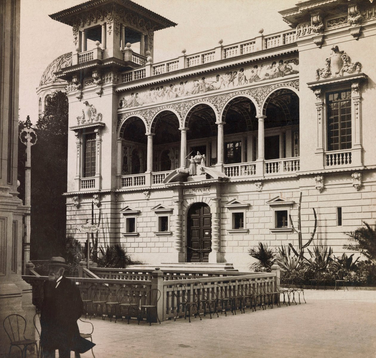 Wystawa Powszechna 1900 - Wystawa Powszechna 1900 w Paryżu: Pawilon Monako - kolekcja prywatna autorstwa Anonymous Anonymous