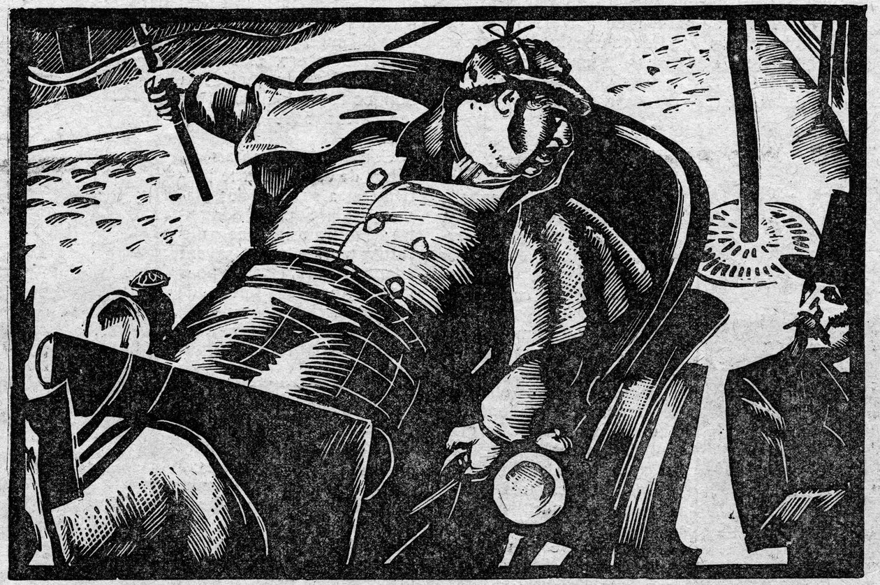 Różne fakty: woźnica Jacques Collignon, skazany za zamordowanie klienta, który złożył skargę na wyścig o zawyżoną cenę w Paryżu w 1855 r. Ilustracja zaczerpnięta z „Le petit journal illustrious” 1931 autorstwa Anonymous Anonymous
