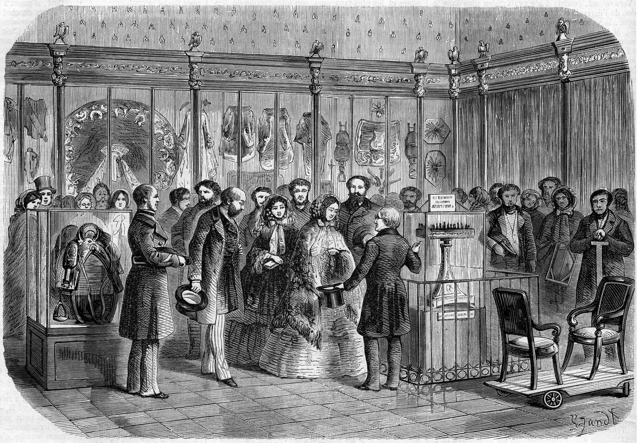 Wizyta Zofii Wirtembergii (1818-1879), królowej Holandii, w Paryżu autorstwa Anonymous Anonymous