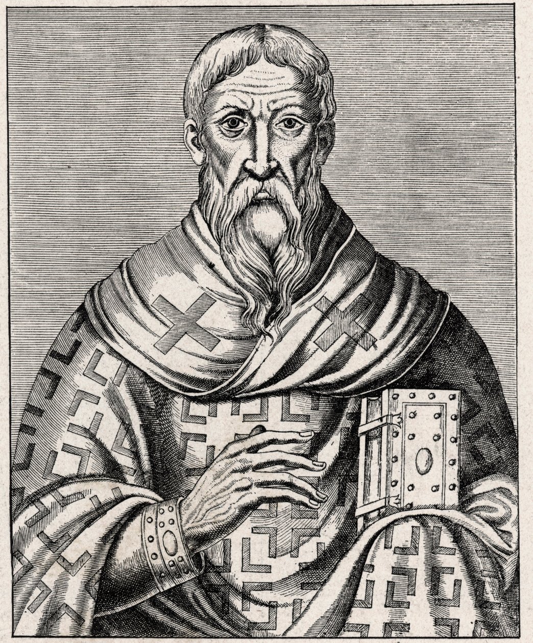 portret Dionizego Areopagita - Portret św. Eugeniusz (Louis autorstwa Anonymous Anonymous
