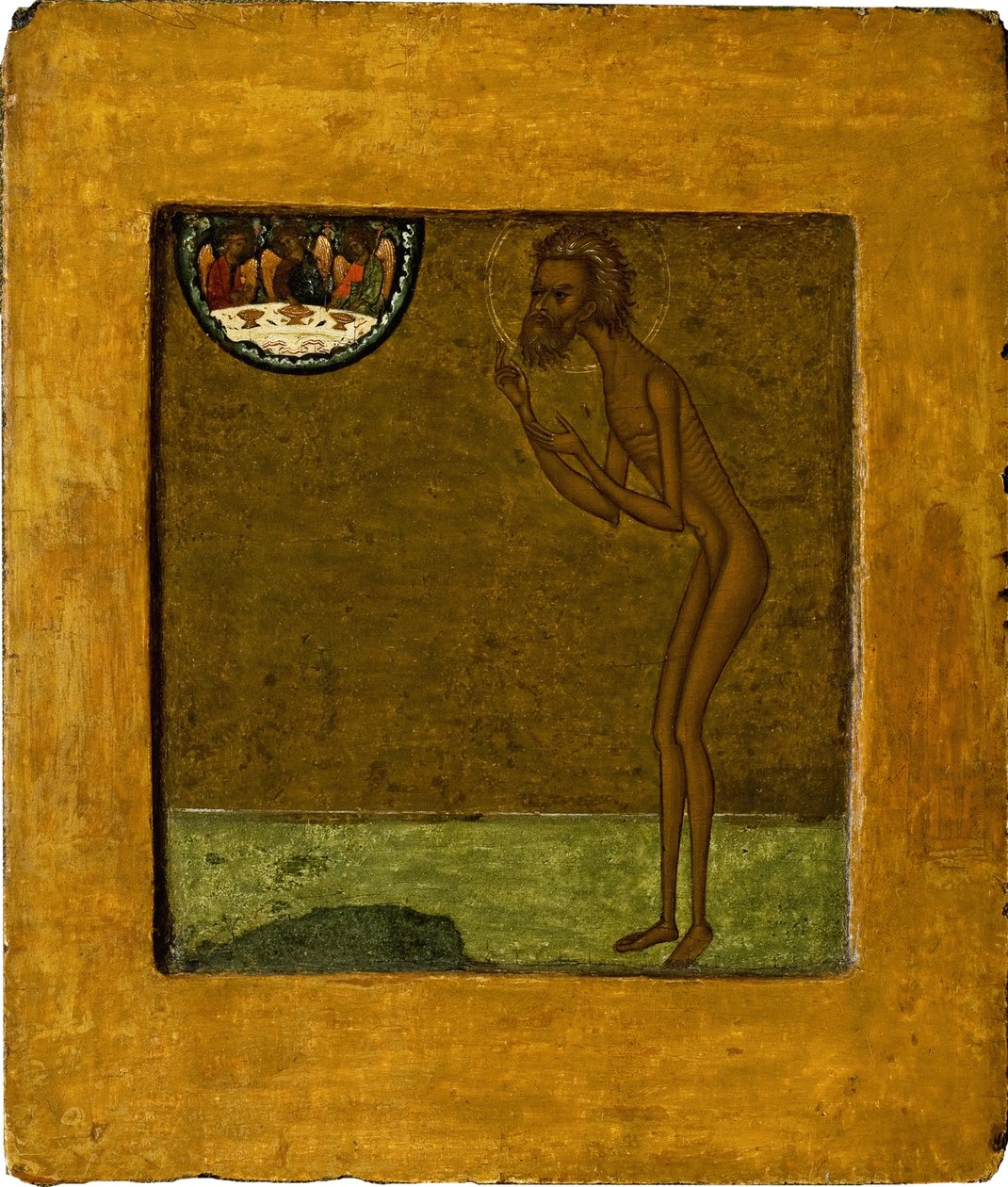 Bazyli Błogosławiony, koniec XVI wieku. autorstwa Anonymous Russian icon painter