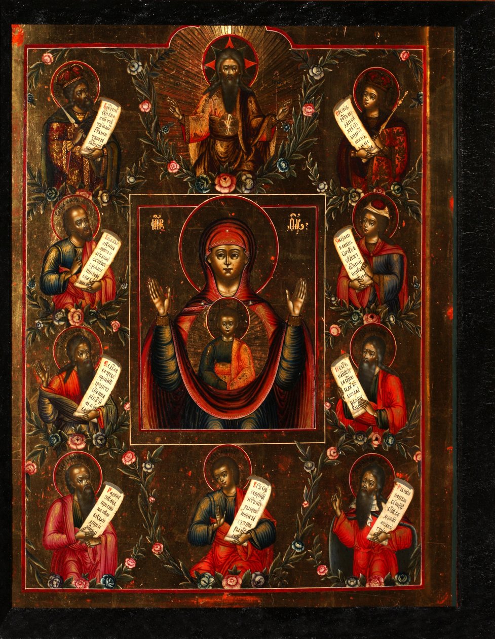Matka Boża Kursk, początek XIX wieku. autorstwa Anonymous Russian icon painter