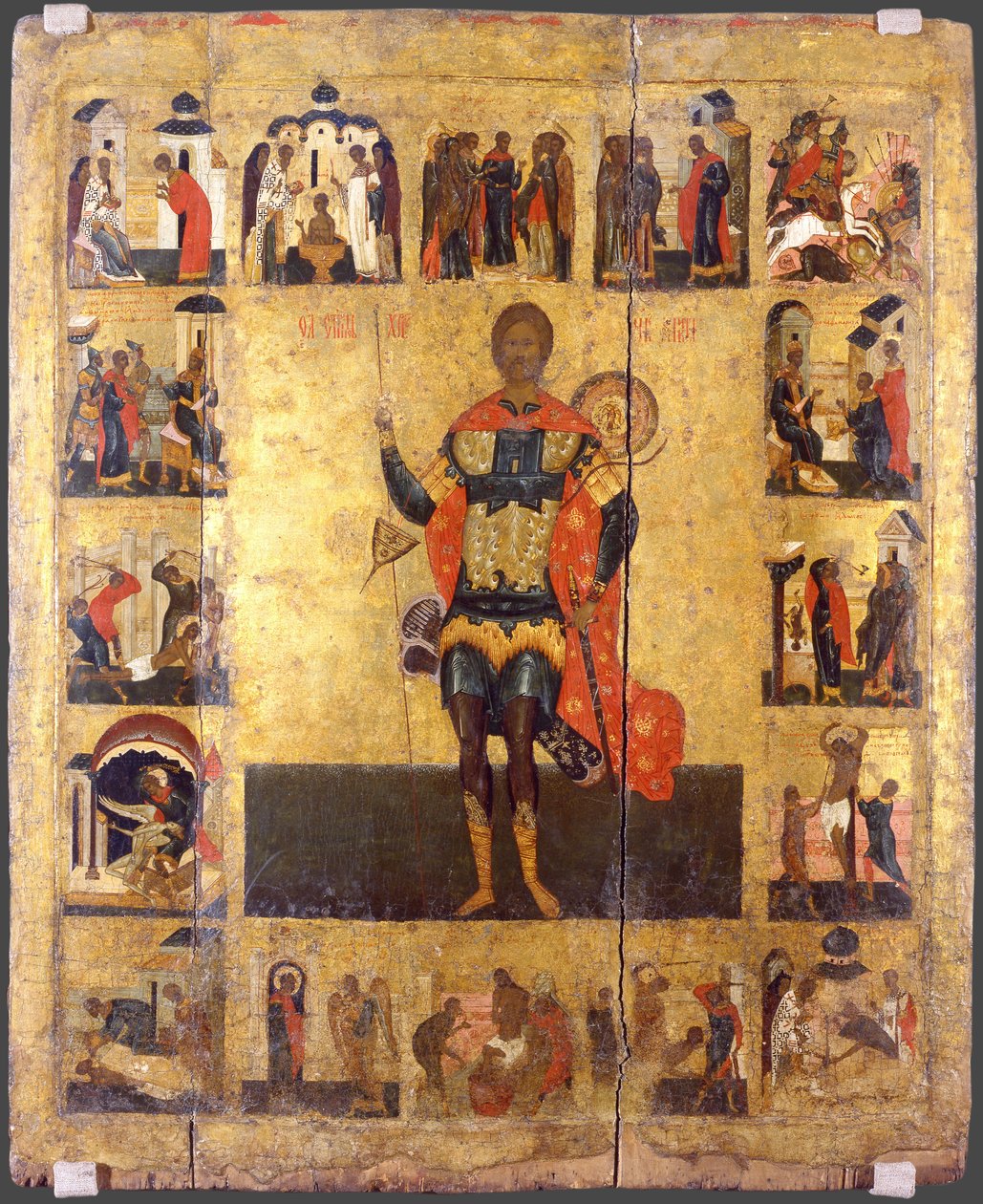 Św. Niceta Got, XVI wiek autorstwa Anonymous Russian icon painter