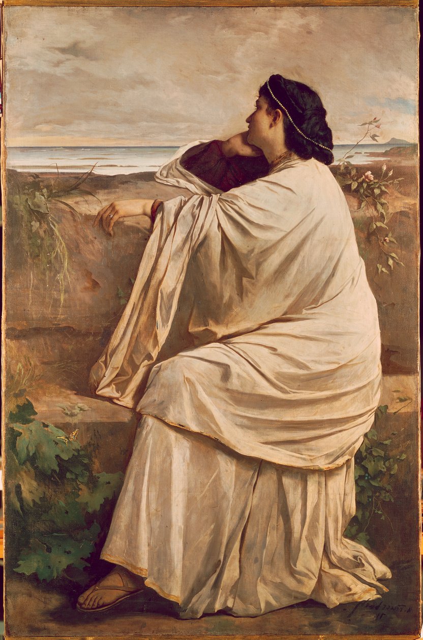 Ifigenia (olej na płótnie) autorstwa Anselm Feuerbach