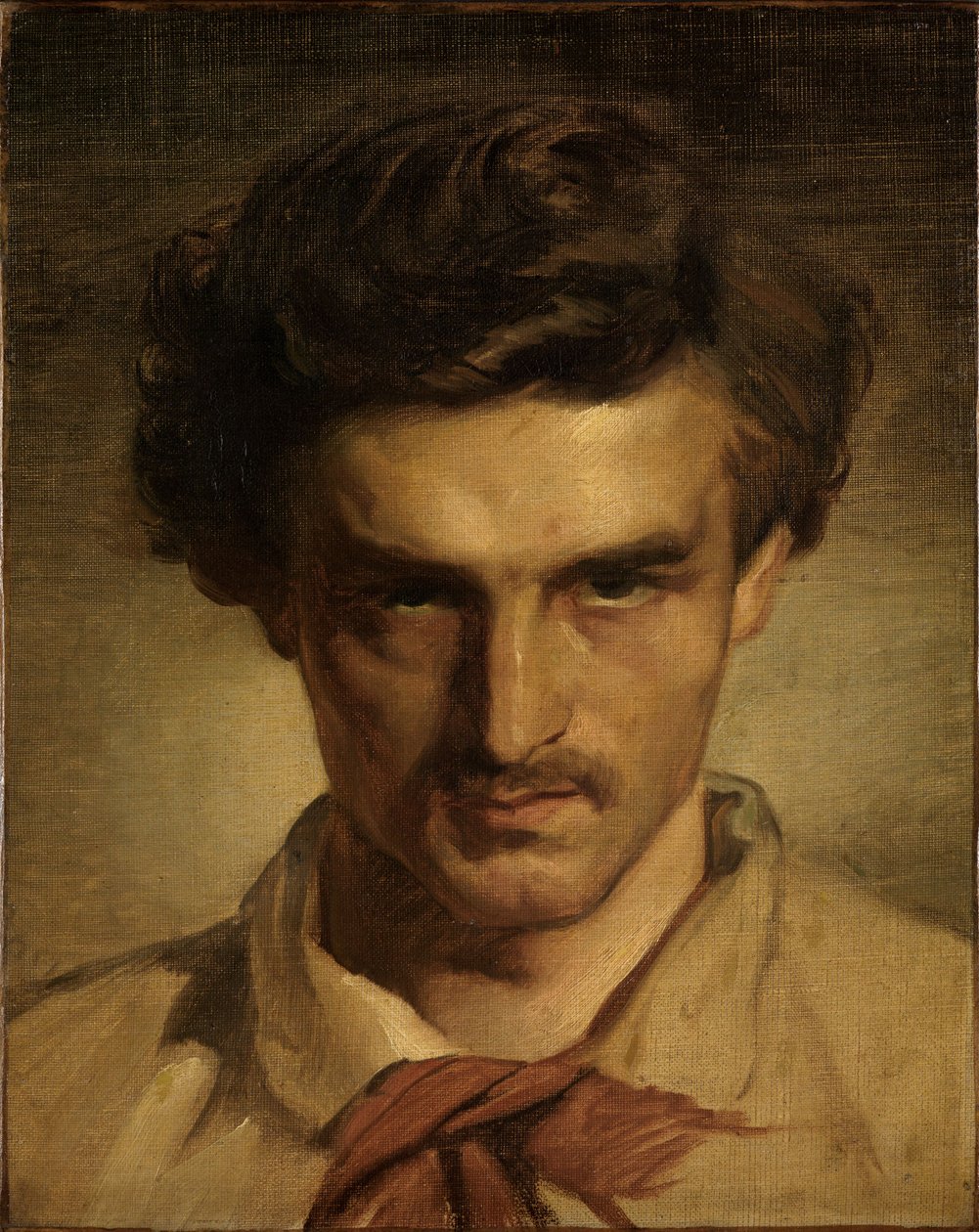 Młodzieńczy autoportret autorstwa Anselm Feuerbach