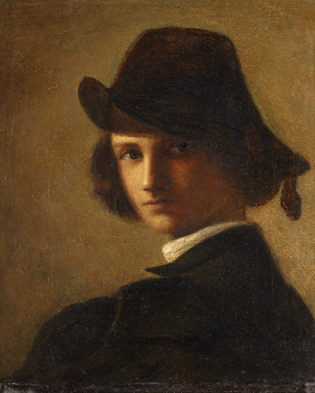 Autoportret jako chłopiec autorstwa Anselm Feuerbach