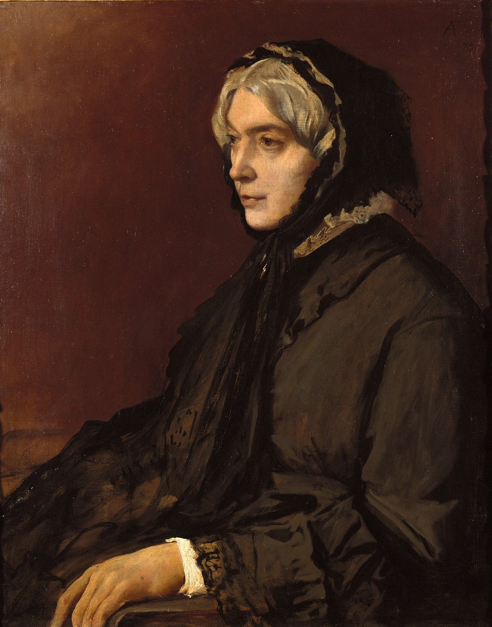 Macocha Henriette Feuerbach autorstwa Anselm Feuerbach