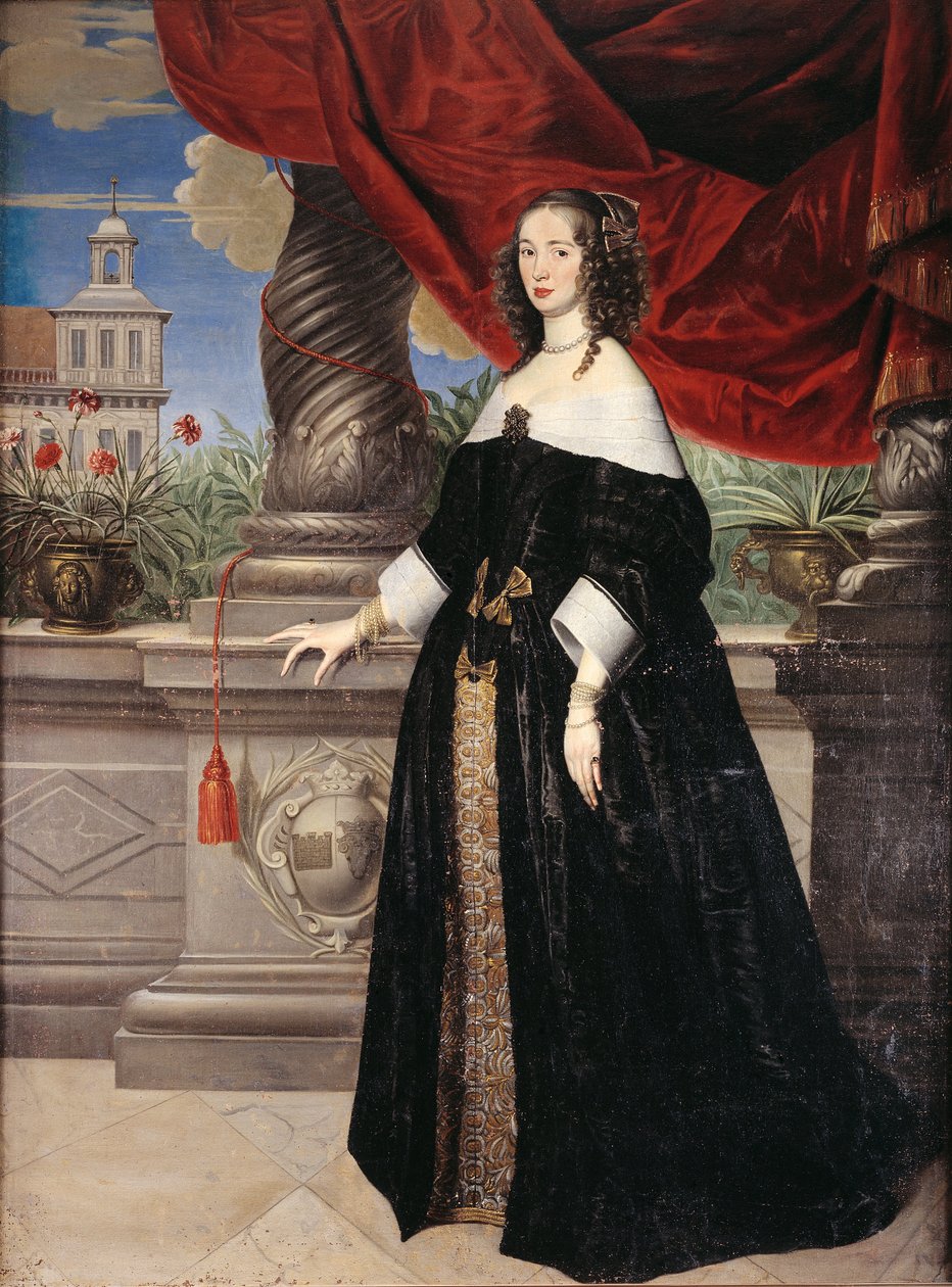Hrabina Anna Margareta von Haugwitz autorstwa Anselmus van Hulle