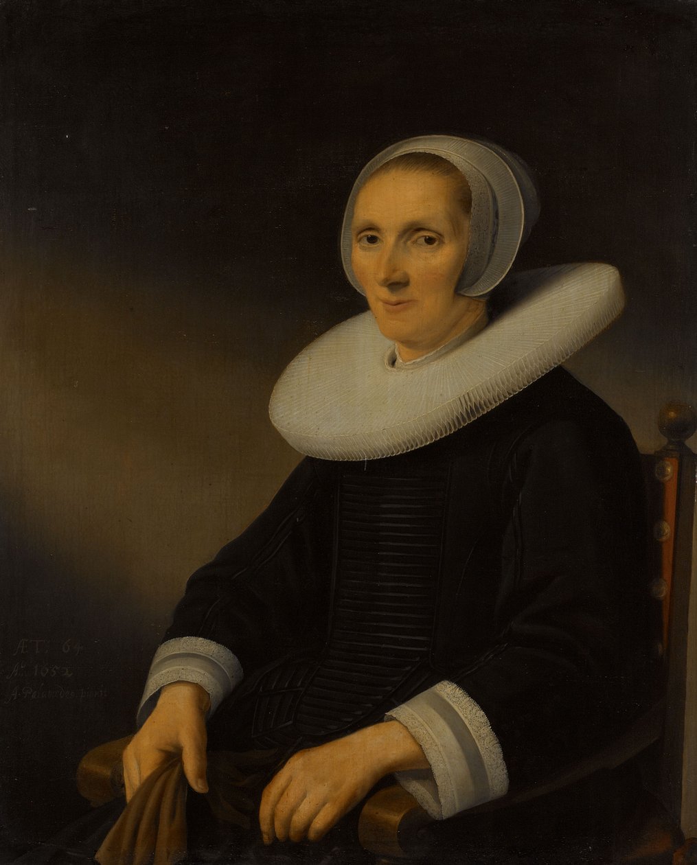 Portret kobiety autorstwa Anthonie (1601-73) Palamedesz