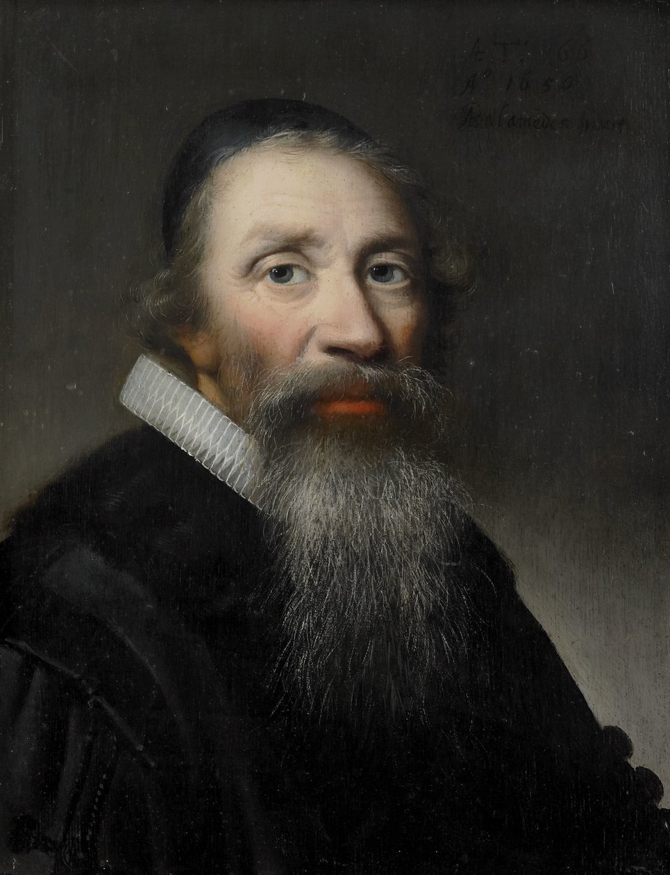 Portret mężczyzny, prawdopodobnie duchownego autorstwa Anthonie Palamedesz (copy after)