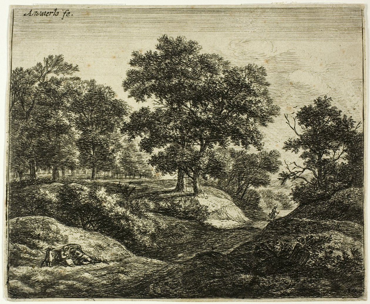 Odpoczynek rodzinny autorstwa Anthonie Waterloo