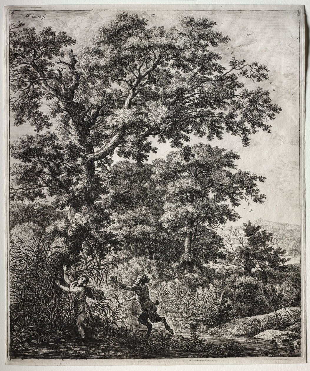 Pan i Syrinx. autorstwa Anthonie Waterloo
