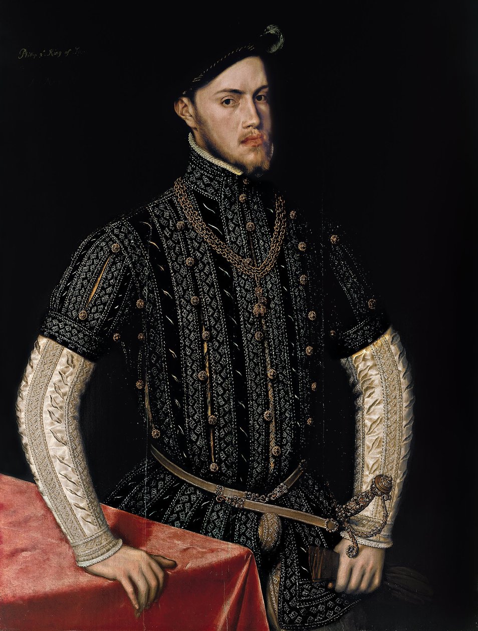 Portret Filipa II autorstwa Anthonis Mor