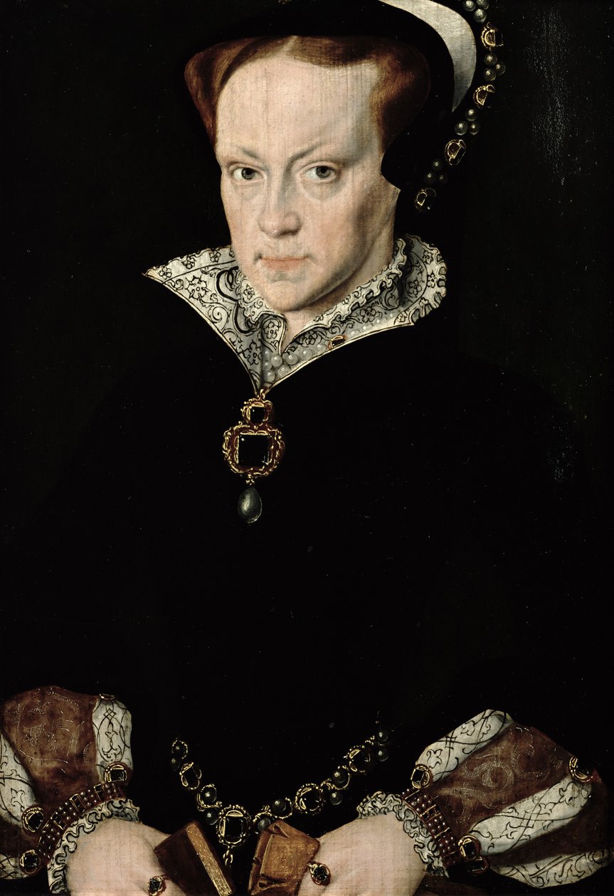 Królowa Maria I (1516-58) z Anglii autorstwa Anthonis van Dashorst Mor
