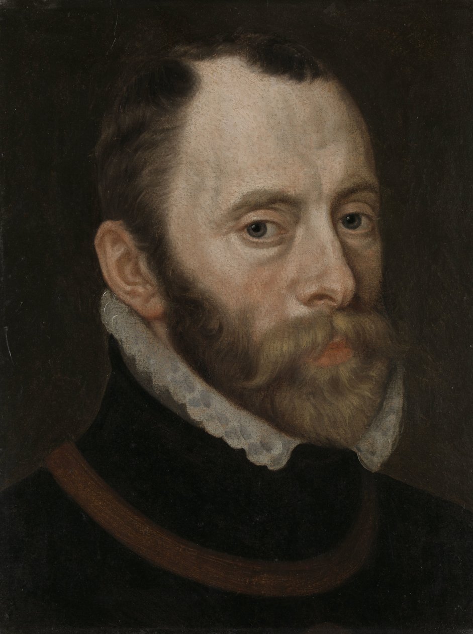 Portret Philippe de Montmorency, hrabiego Horne, admirała Holandii, członka Rady Stanu autorstwa Anthonis Mor (copy after)