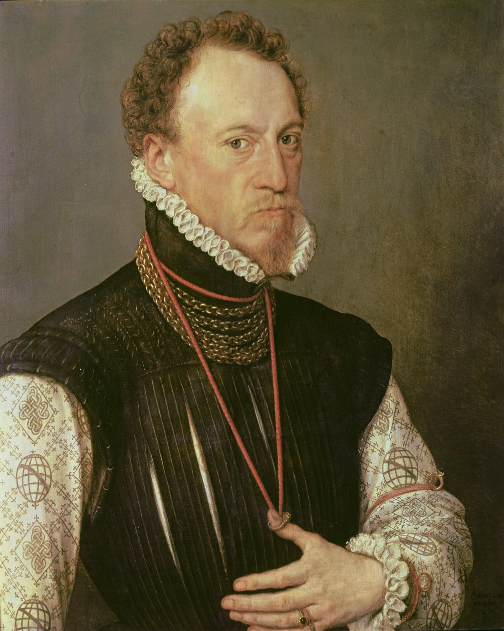 Sir Henry Lee (1533-1611), 1568 (panel) autorstwa Anthonis van Dashorst Mor