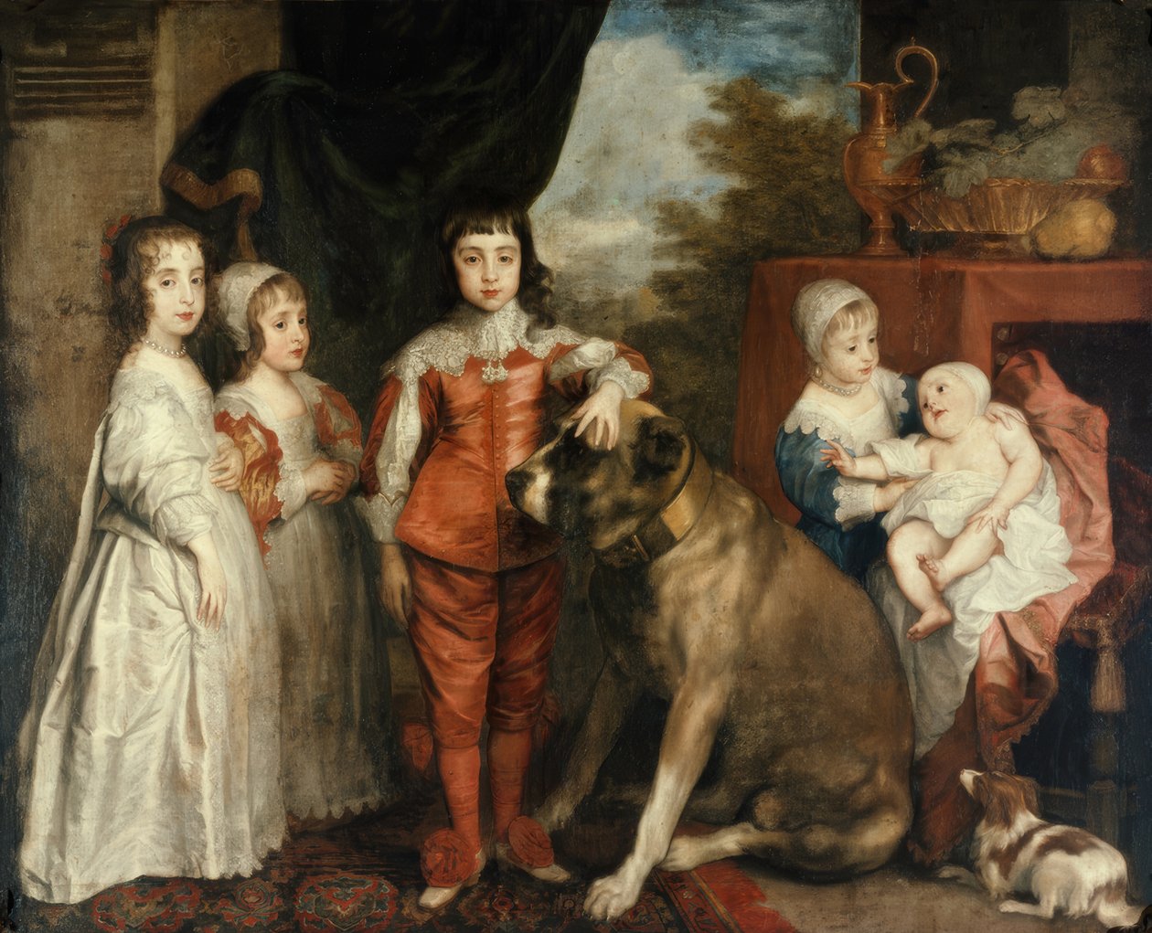 Dzieci Karola I w Anglii autorstwa Anthony van Dyck