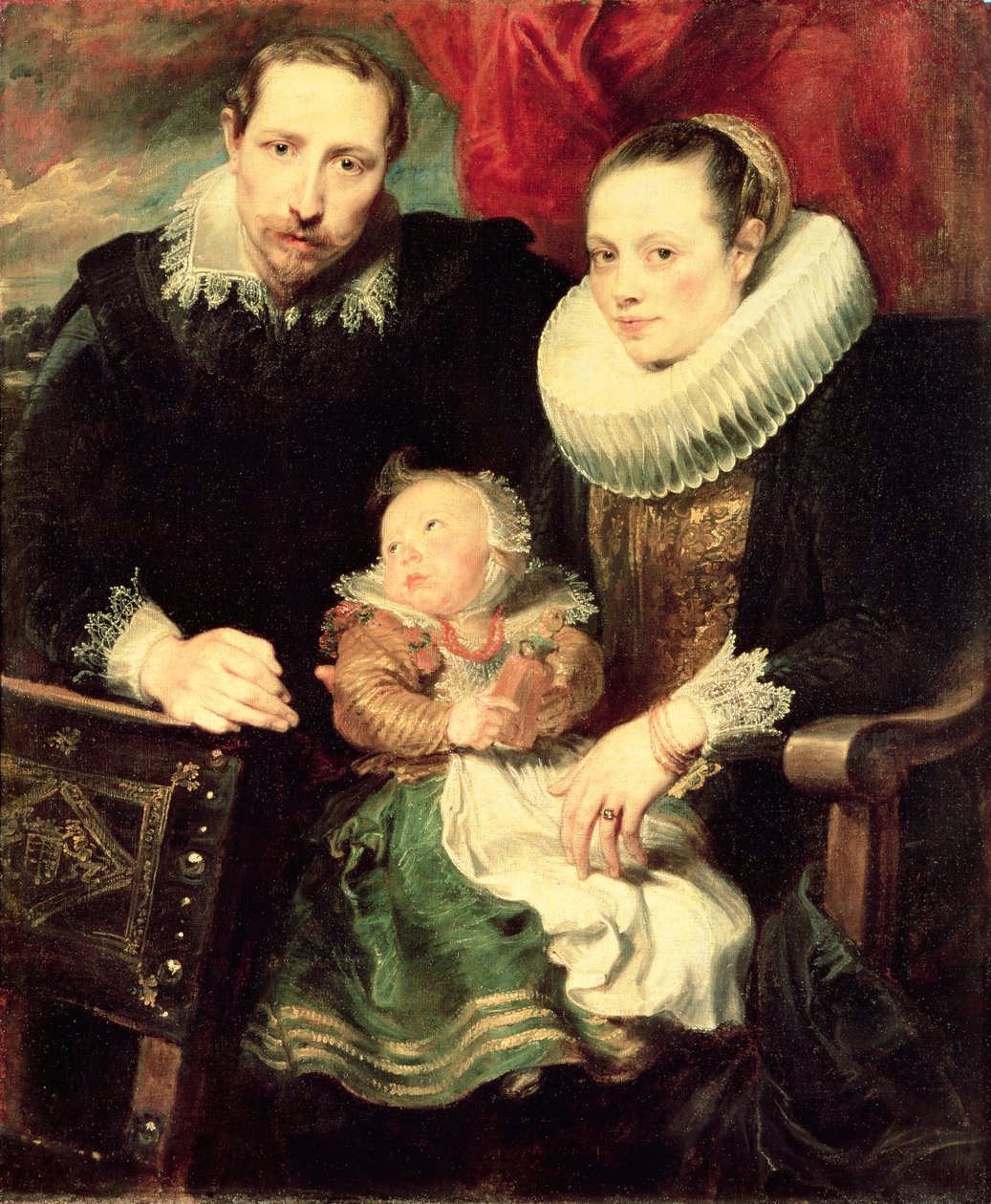 Portret rodzinny, ok. 1618-21 autorstwa Anthony van Dyck