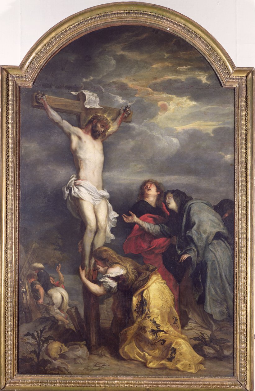 Chrystus na krzyżu, ok. 1628-30 autorstwa Anthony van Dyck