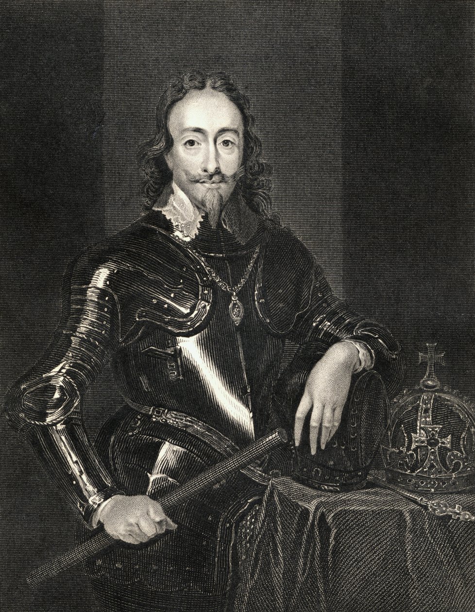 Portret króla Karola I (1600-49) z 