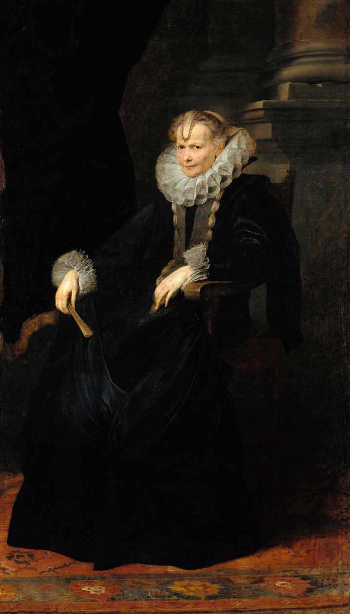 Portret damy z Genui autorstwa Anthony van Dyck