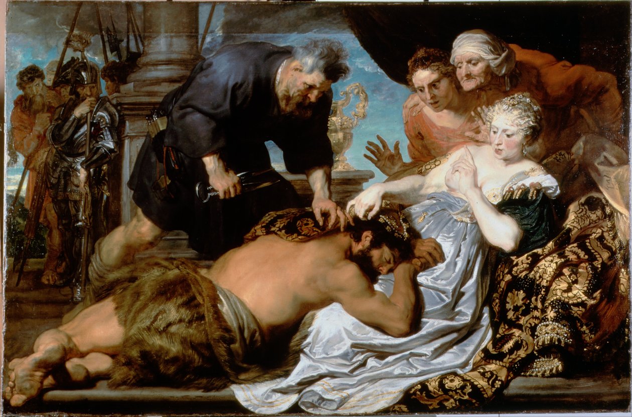 Samson i Dalila autorstwa Anthony van Dyck