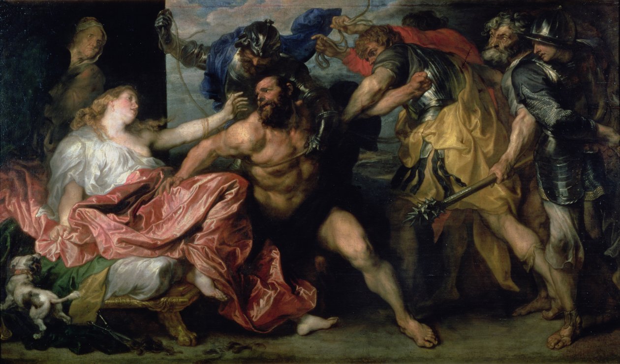 Aresztowanie Samsona, ok. 162830 autorstwa Anthony van Dyck