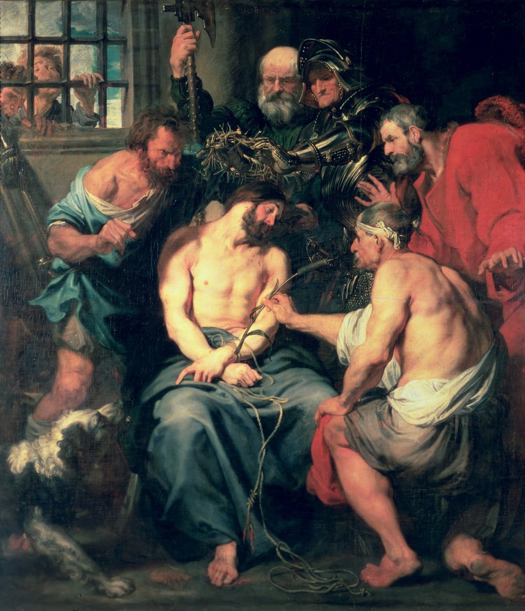 Ukoronowanie cierniem, 1618-20 autorstwa Anthony van Dyck