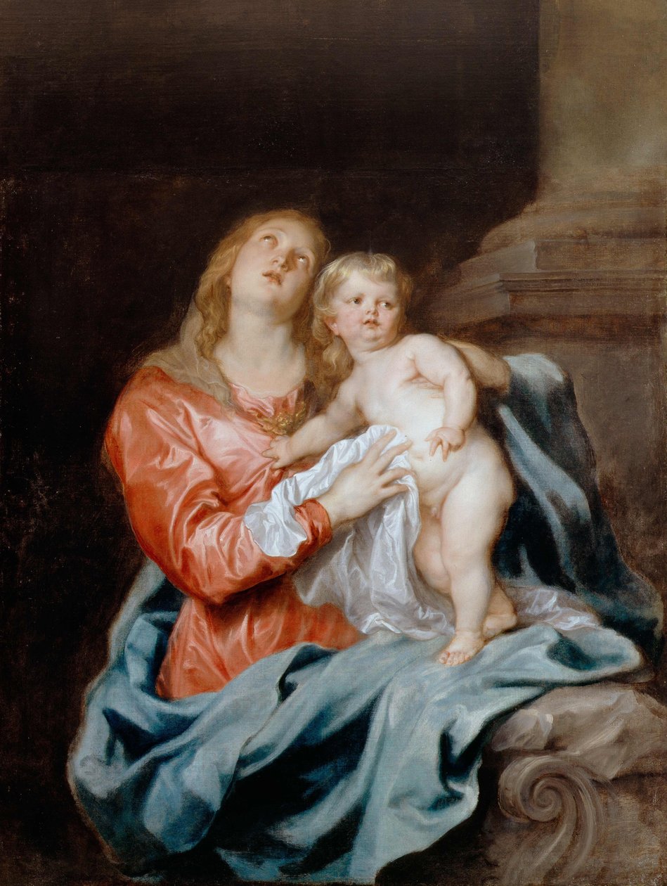 Madonna z Dzieciątkiem autorstwa Anthony van Dyck