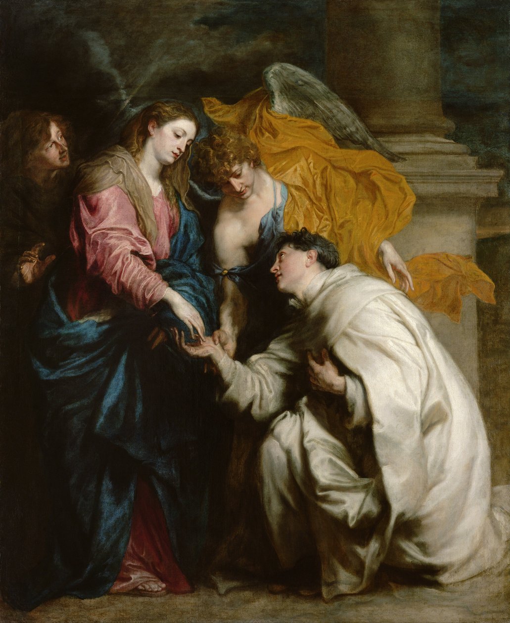 Wizja błogosławionego Hermanna Józefa autorstwa Anthony van Dyck