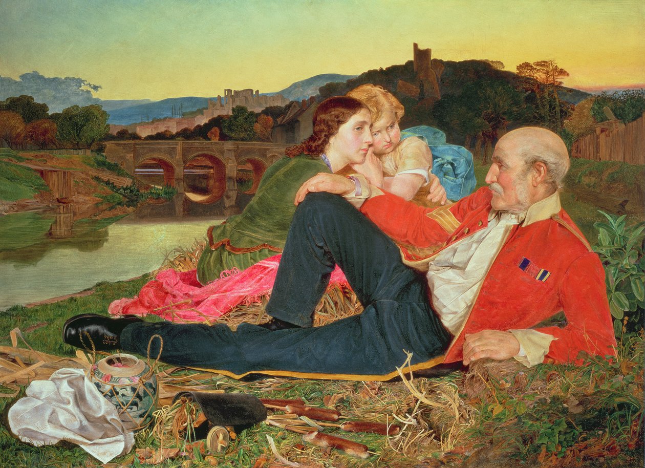 Jesień, 1860 autorstwa Anthony Frederick Augustus Sandys