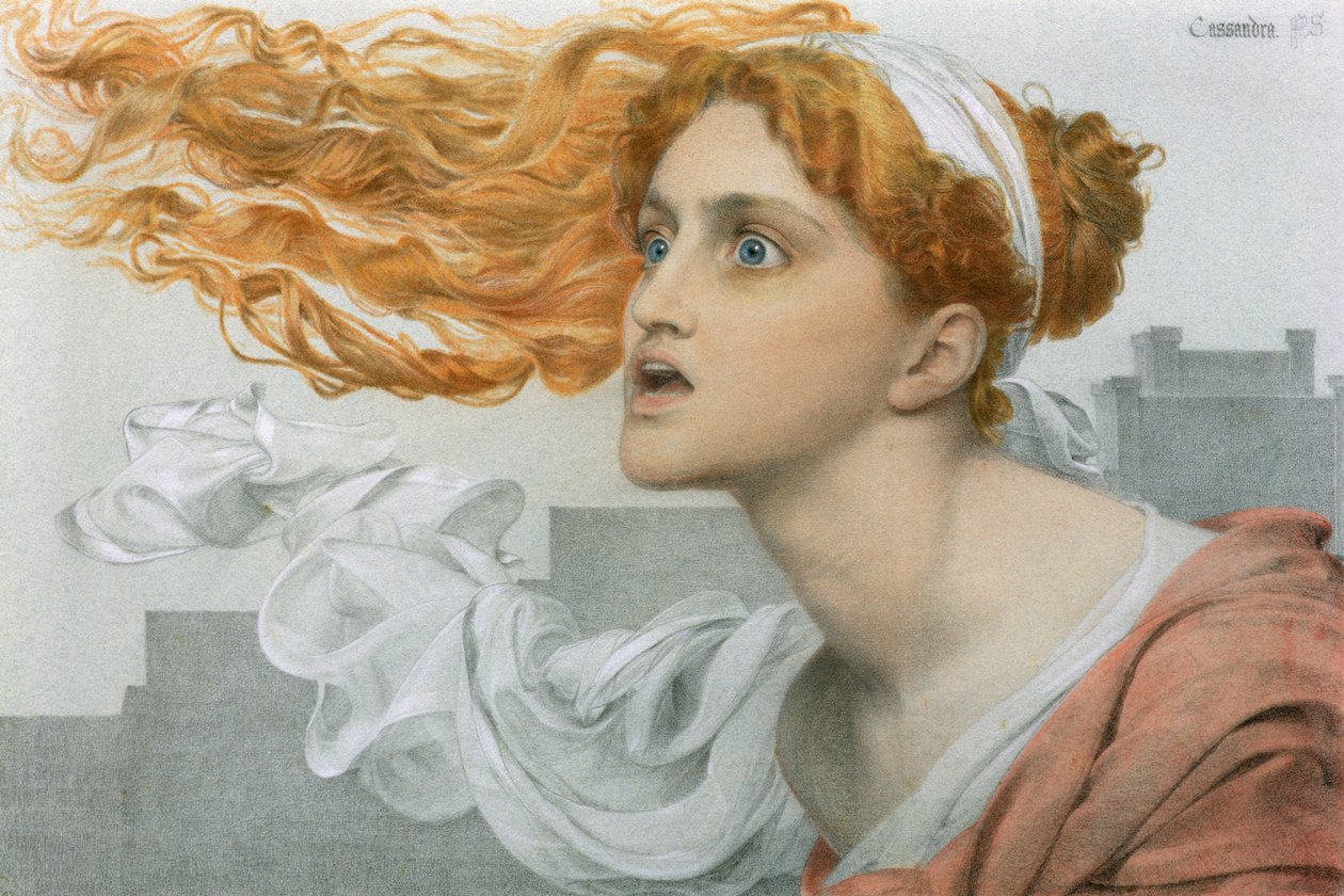 Kasandra autorstwa Anthony Frederick Augustus Sandys