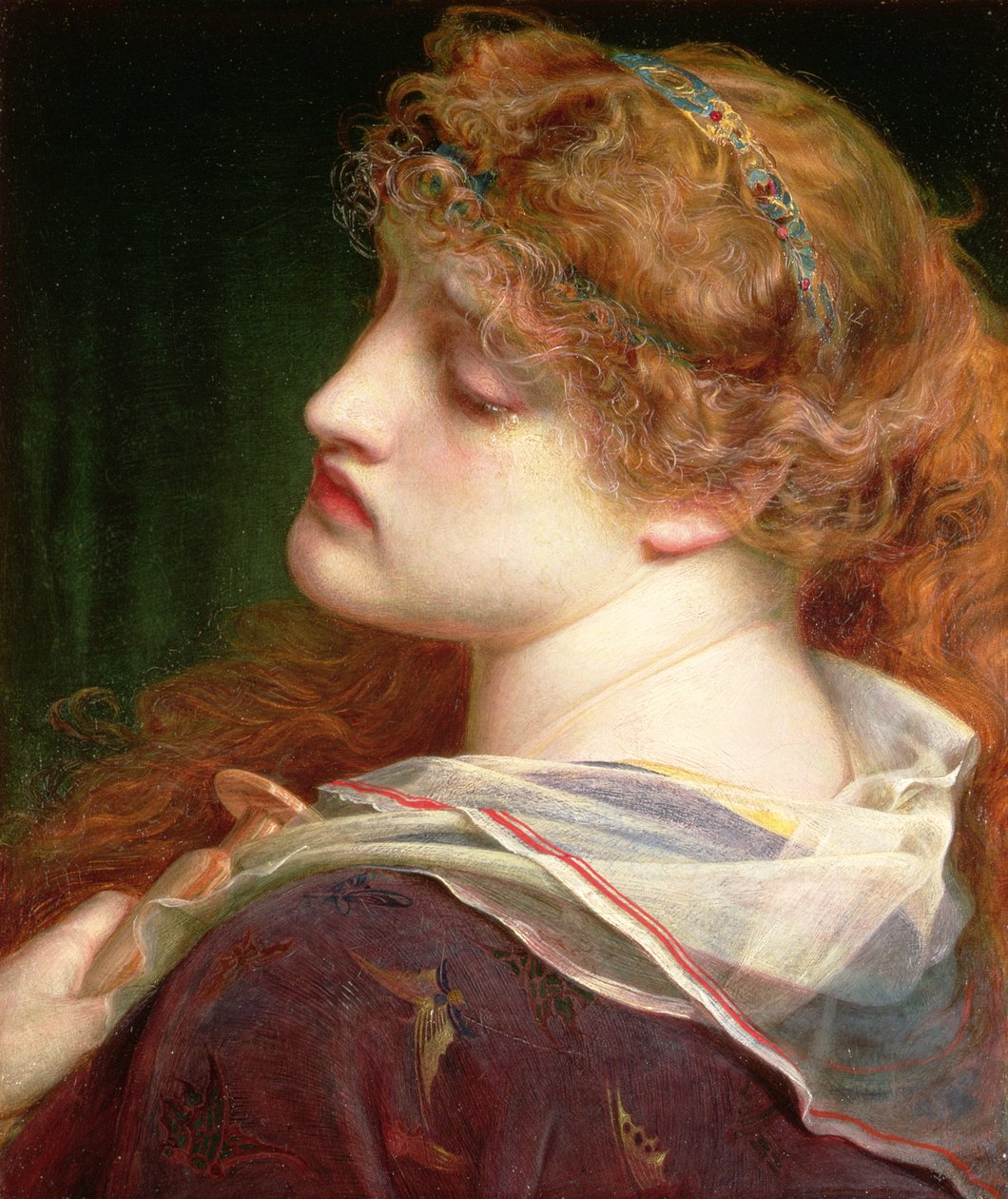 Maria Magdalena, 1862 autorstwa Anthony Frederick Augustus Sandys