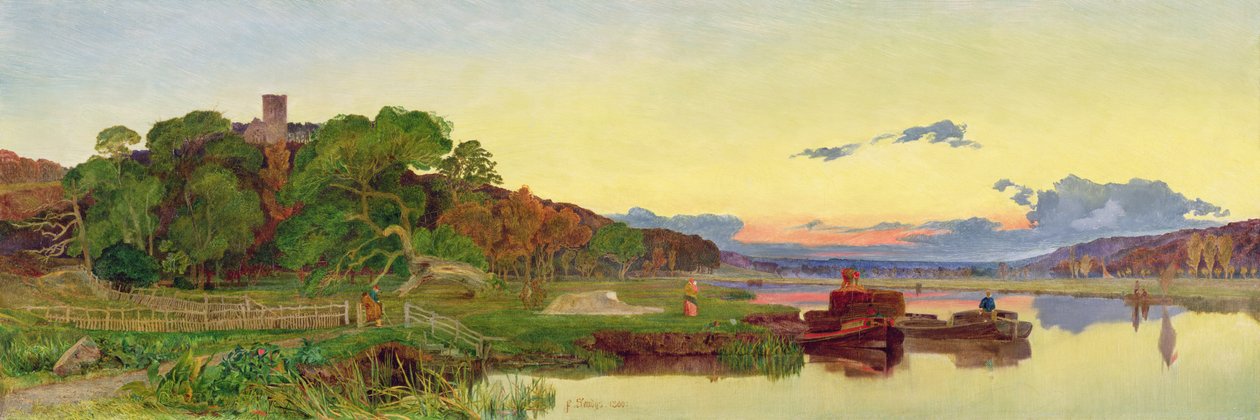 Whitlingham, Norfolk, 1860 autorstwa Anthony Frederick Augustus Sandys