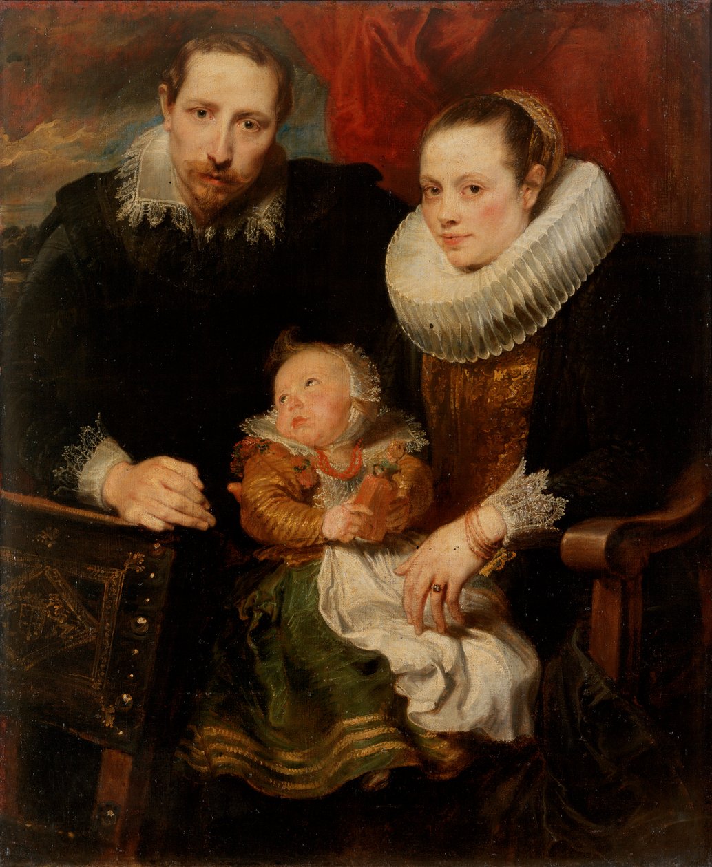 Portret rodzinny autorstwa Anthony van Dyck