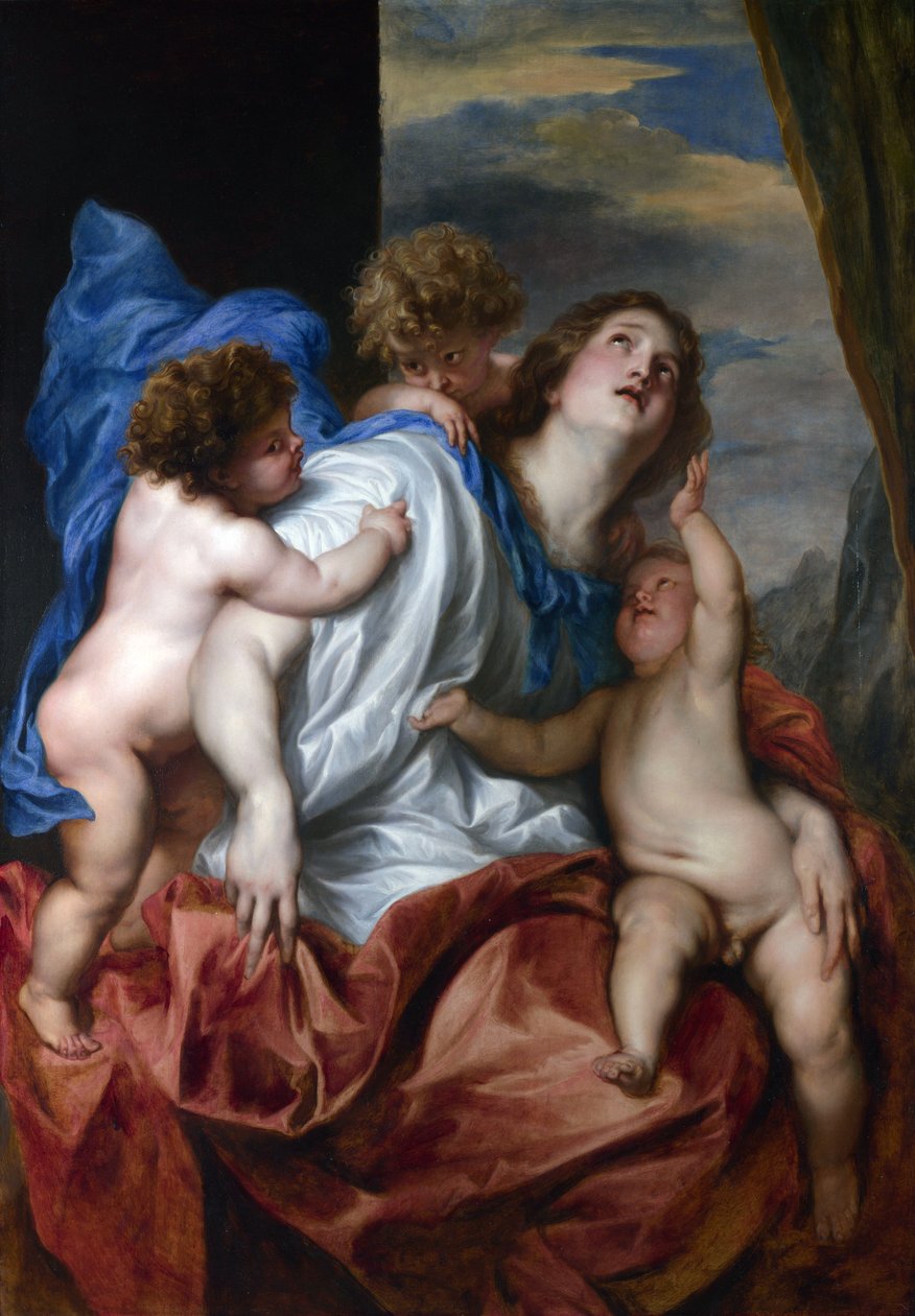 Dobroczynność autorstwa Anthony van Dyck