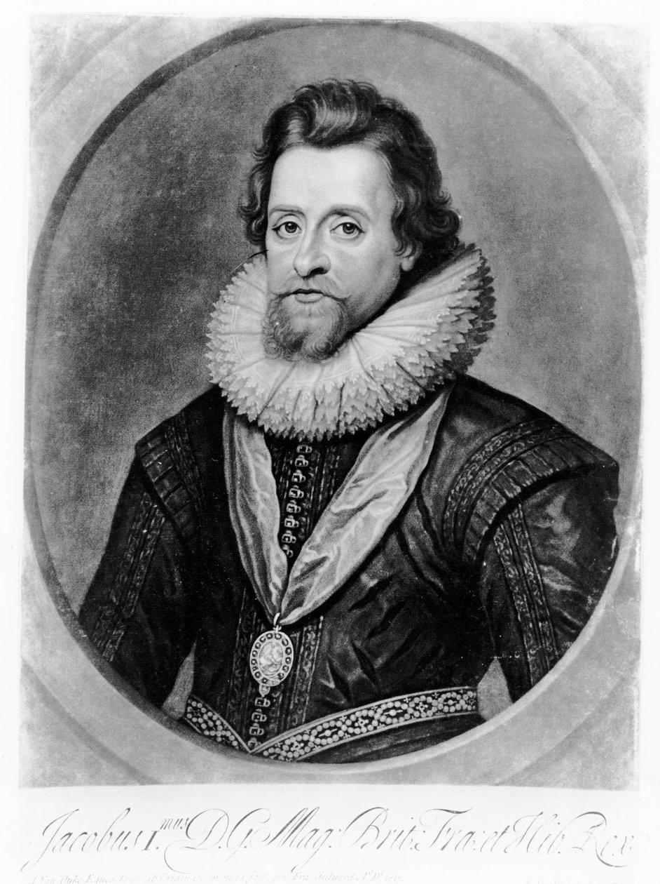 Jakub I z Anglii, Jakub VI ze Szkocji autorstwa Anthony van Dyck