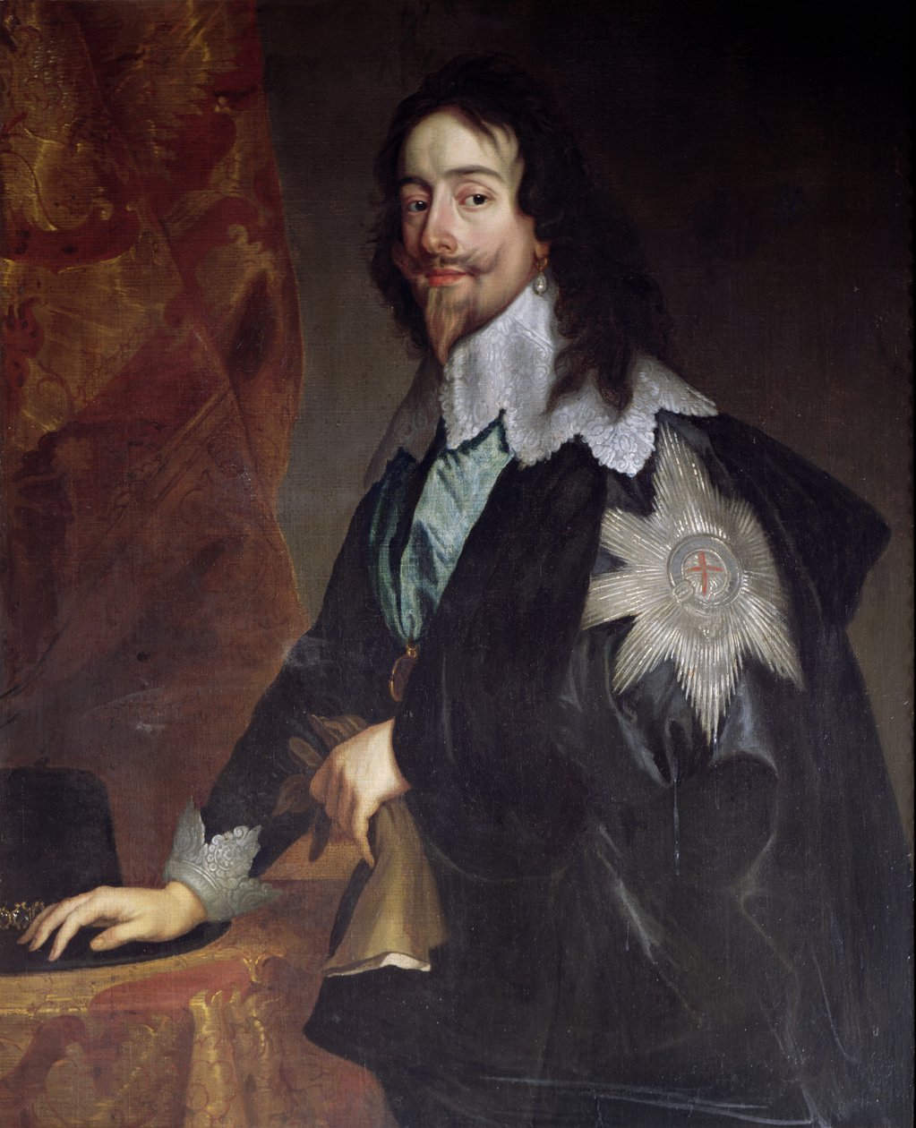 Król Karol I (1600-49) autorstwa Anthony van Dyck