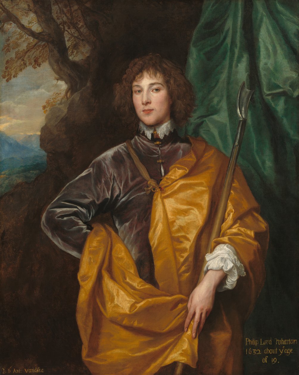 Portret Philipa, Lorda Whartona autorstwa Anthony van Dyck