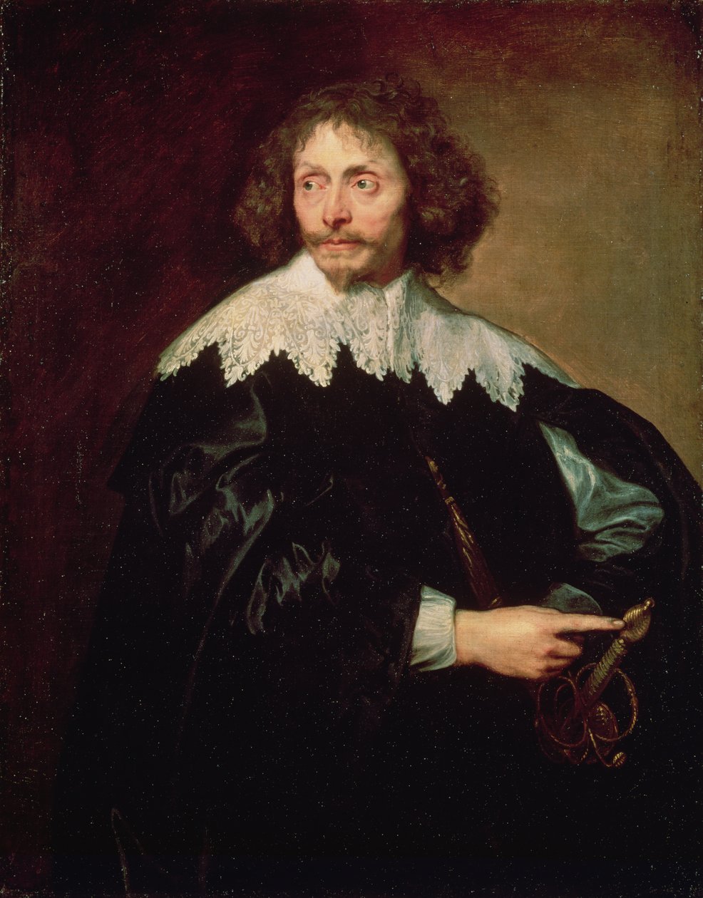 Portret sir Thomasa Chalonera (1595-1661) 1620 autorstwa Anthony van Dyck
